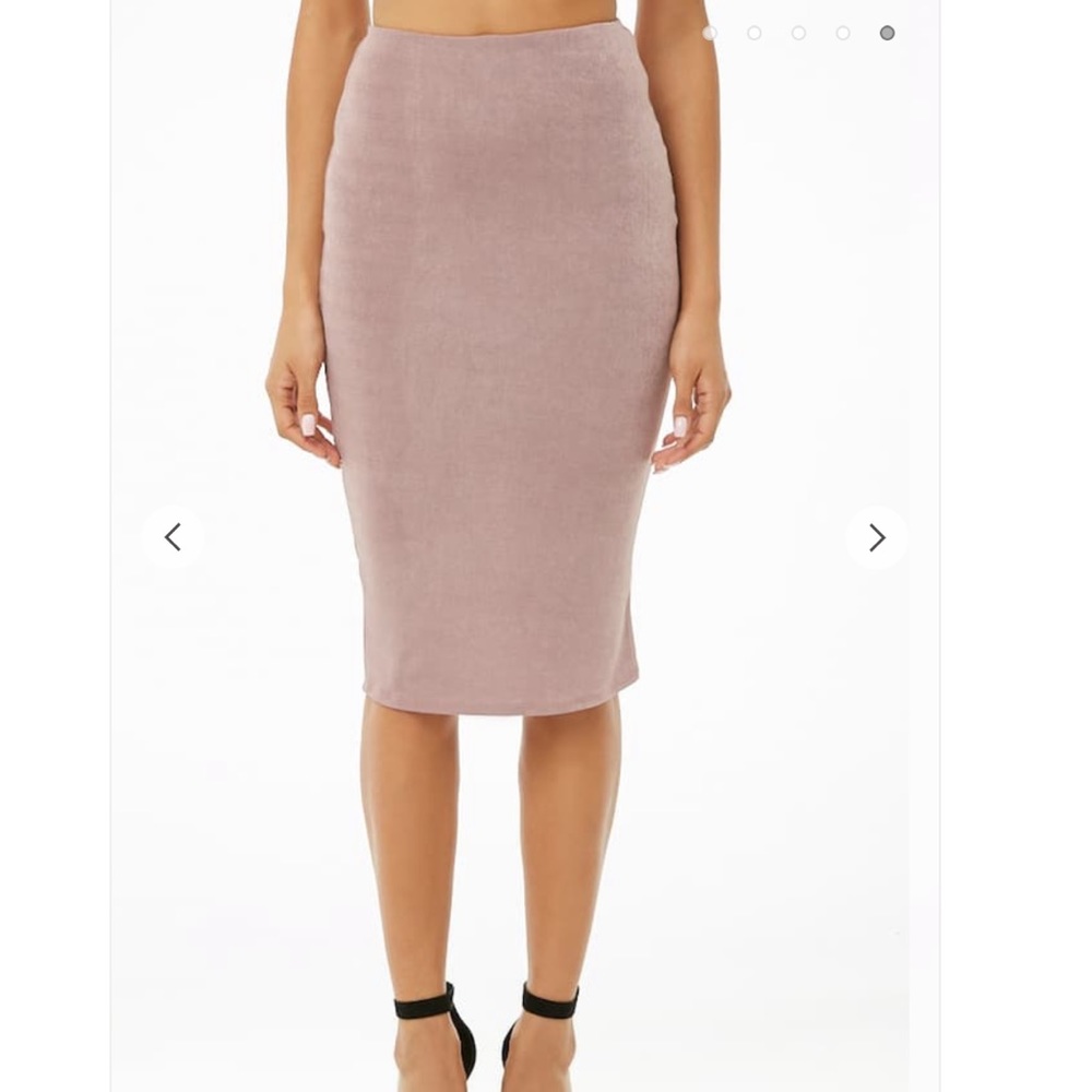 Lavender Pencil Skirt